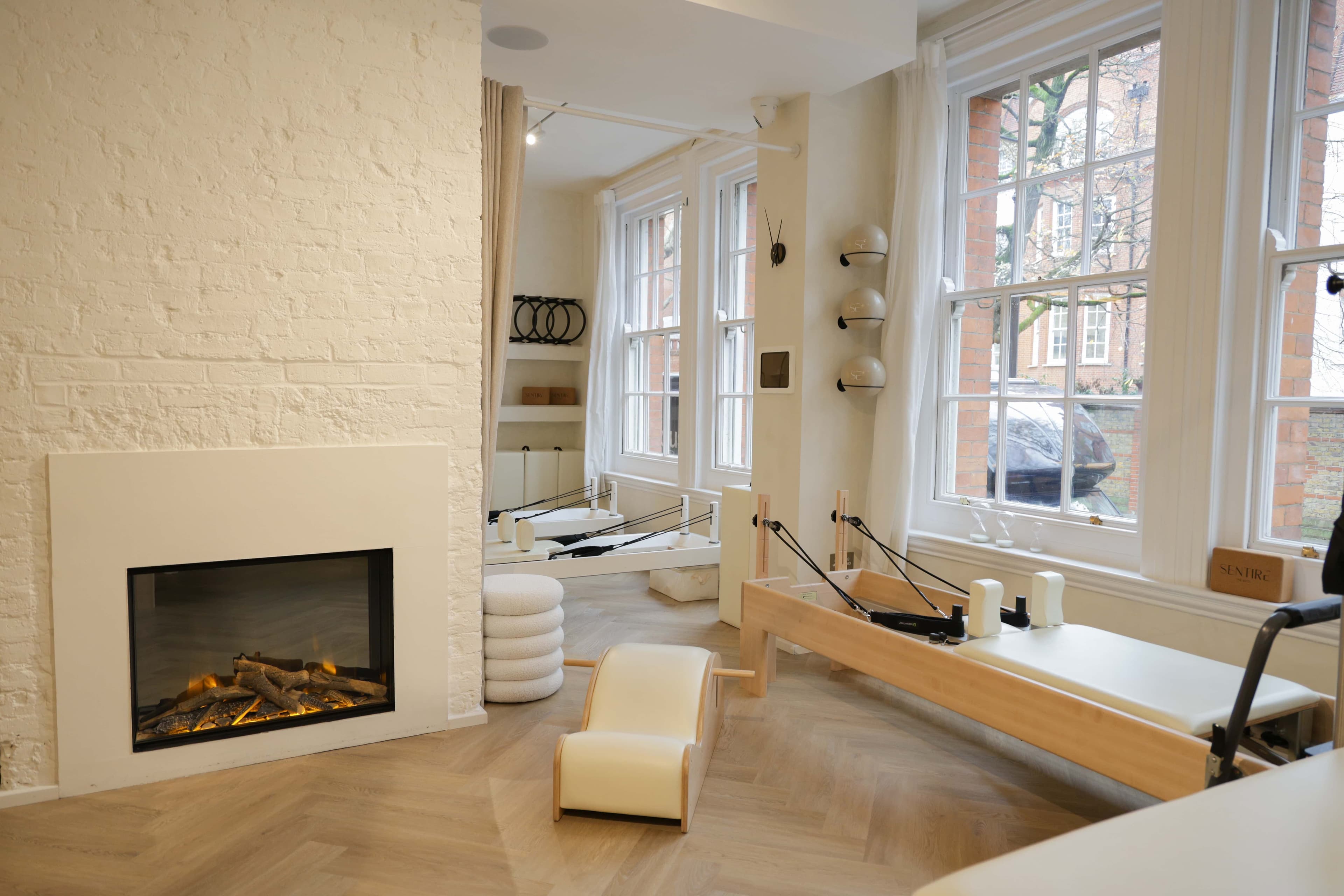 Pilates equipment at Sentiré Pilates studio